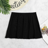 Women Mesh Skirt swim skirt