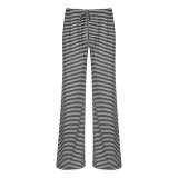 Women American Casual Striped Lace-up Pants