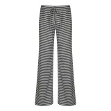 Women American Casual Striped Lace-up Pants