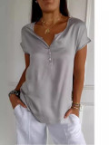 Women summer loose casual short-sleeved Top