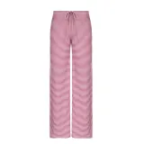 Women American Casual Striped Lace-up Pants