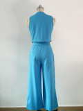 Women Summer Vest and Pants Two-piece Set