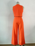 Women Summer Vest and Pants Two-piece Set