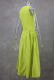 Summer Sleeveless Women's Loose A-Line Dress