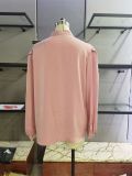 Women's Shirt Spring Elegant Solid Color Long Sleeve Button Loose Women's Top