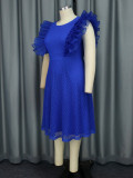 Women Formal Party Mesh Elegant Dress