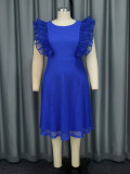 Women Formal Party Mesh Elegant Dress