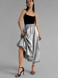 Autumn Fashion Women's High Waist Balloon Long Skirt