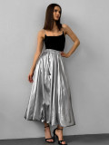 Autumn Fashion Women's High Waist Balloon Long Skirt