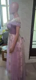Formal Party Evening Dress Girl Chic Sequin Trailing Dress（Processing time need 3-6 days）