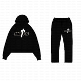 Street fashion letter printed sports American loose hooded Hoodies trousers Autumn and winter men and women Casual tracksuit