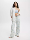 Women Printed Casual Wide Leg Pants