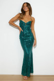 Women party sequin sexy evening dress