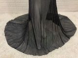 Women's Clothing See-Through Long Sleeve Maternity Dress