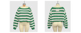 Women Striped Long Sleeve Sweater