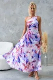 Women Elegant Hollow One Shoulder Dress