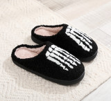 Halloween Cotton Slippers For Men And Women At Home Winter Plus Size Shoes