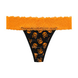 Women Halloween Pumpkin Sexy Thong Sexy Lingerie