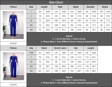 Plus Size African Women Style Women Long Sleeve Top + Long Pants Two-Piece Set