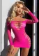 Hollow Sexy Lingerie Female Sexy Temptation Off Shoulder Night Dress
