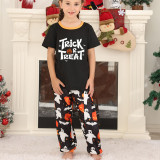 Halloween Family Wear short-sleeved top trousers Pajama Two Pieces