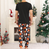 Halloween Family Wear short-sleeved top trousers Pajama Two Pieces