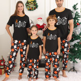 Halloween Family Wear short-sleeved top trousers Pajama Two Pieces