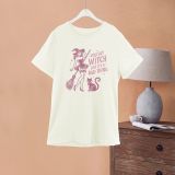 Halloween short-sleeved round neck printed loose T-shirt Casual Top