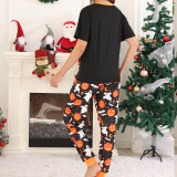 Halloween Family Wear short-sleeved top trousers Pajama Two Pieces