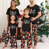 Halloween Family Wear short-sleeved top trousers Pajama Two Pieces