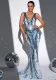 Strap Chic V-Neck Sexy Long Sequin Formal Party Fishtail Evening Dress Bridesmaid Dresses For Women