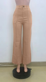 Women Fall Casual Wide Leg Pants