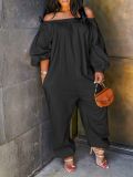 Women Long Sleeve Jumpsuit