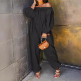 Women Long Sleeve Jumpsuit