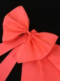Fashion Bow Slash Shoulder Sleeveless High Waist Plus Size Party Dress