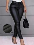 Fashion Ladies Elastic Tight Fitting Pants