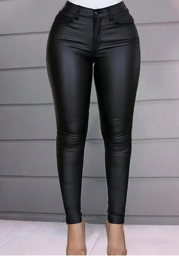 Fashion Ladies Elastic Tight Fitting Pants