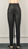 Fashion Ladies Elastic Tight Fitting Pants