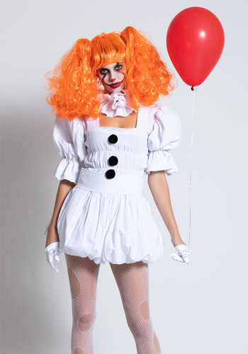 Halloween stage costumes clown role-playing game uniforms