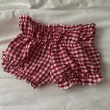 Women Plaid Mini Shorts