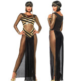 Halloween Greek goddess costume Ancient Egypt Queen Queen Arab girl uniform