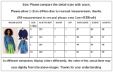 Women's Autumn and Winter high Street Trend Lace-up Long Sleeve Loose Denim Top