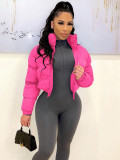 Fall and Winter Women Padding Crop Jacket