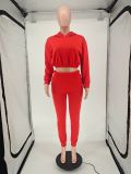 Women Casual Hoodies and Pant Sports Two-piece Set