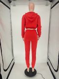 Women Casual Hoodies and Pant Sports Two-piece Set