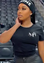Style Street Letter Printed T-Shirt