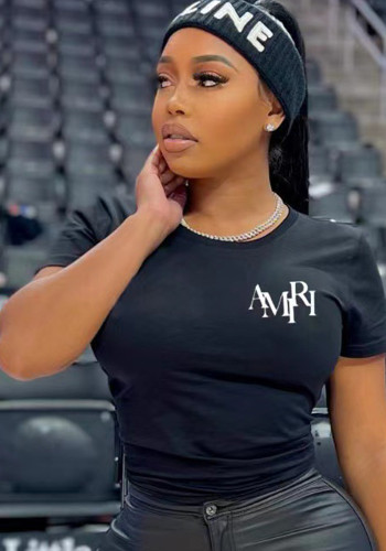 Style Street Letter Printed T-Shirt