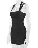 Women Sexy Backless Halter Neck Bodycon Dress