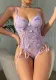Sexy Pajamas Lace See-Through Temptation One-Piece Bodysuit Lingerie