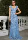 Sleeveless Square Neck Sexy Sequin Formal Party Fishtail Evening Dress Bridesmaid Dress